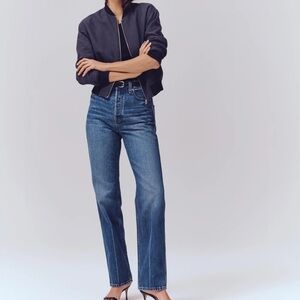 Alex Mill Carla High Rise Straight Leg Jean